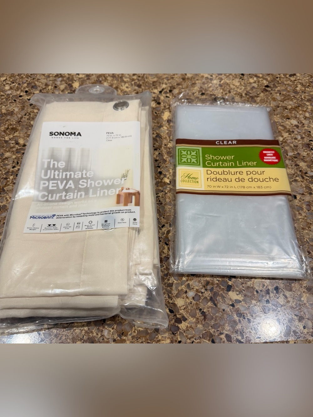 Shower curtain liner NWT